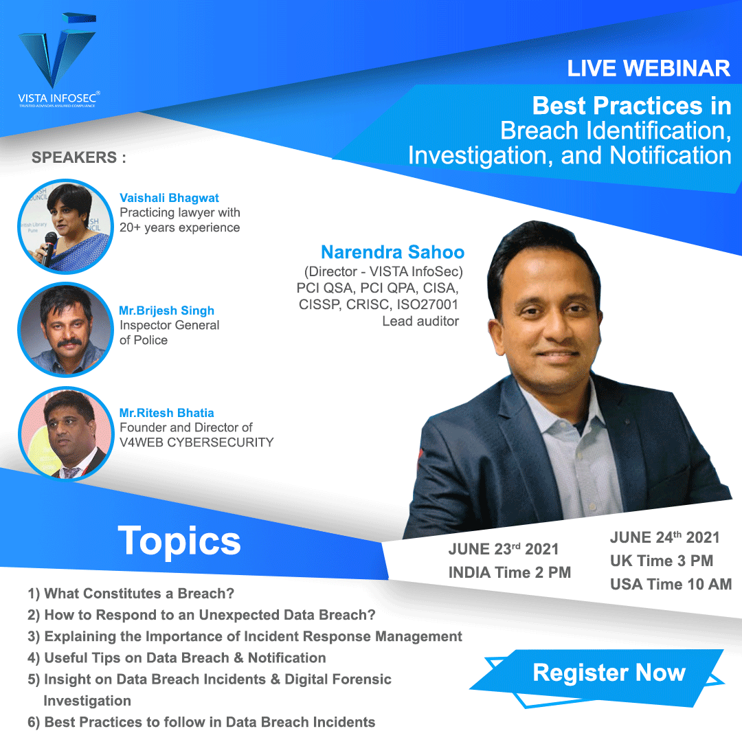 Best Practices in Breach Identification, Investigation, and Notification