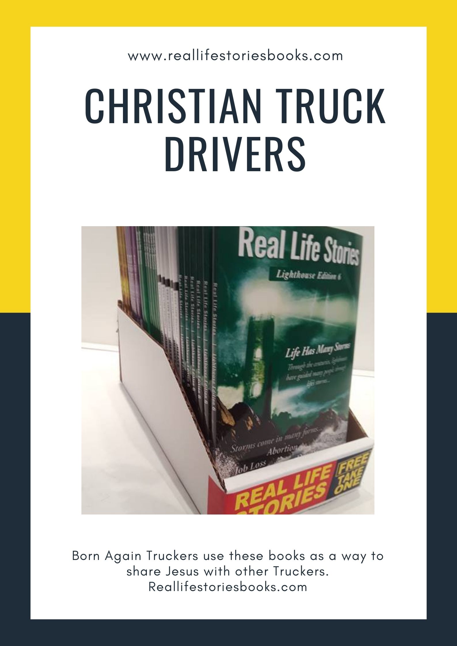 Truckers Ministry provides the gospel at the truck stop for enhancing their belief on Jesus