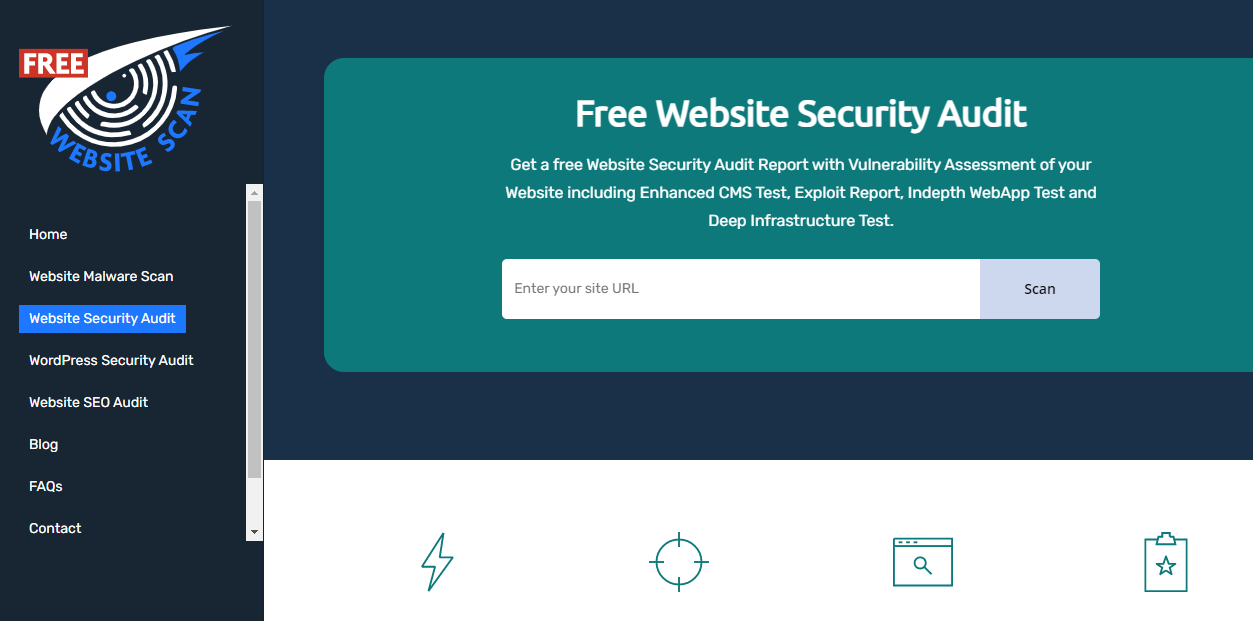 Web security scanner