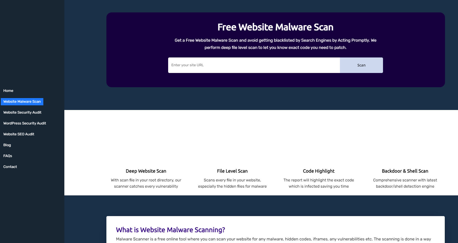 Scan My Website For Malware