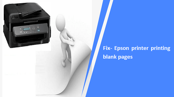 Blank page error on Epson printer