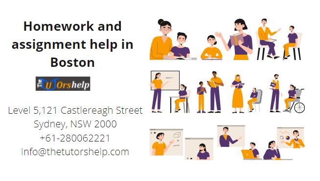 Homework and assignment help in Boston