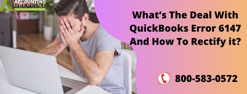 Here's the full guide how to resolve QuickBooks error 6147