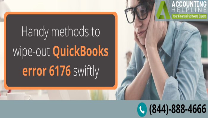 Quick fix methods to remove QuickBooks error 6176