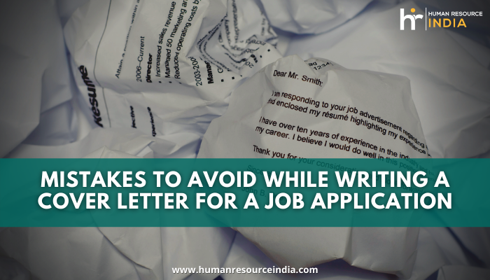 Mistakes to Avoid While Writing a Cover Letter for a Job Application