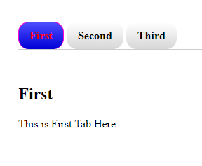 How To Create Tabs In HTML Without Javascript