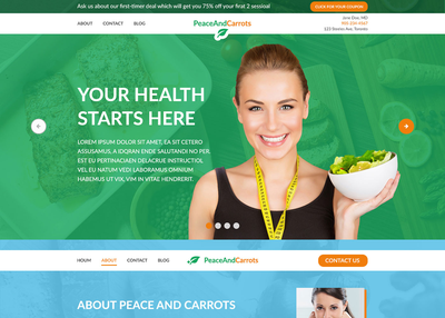 Web-development: Health project