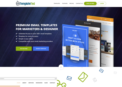 Web-Design: SaaS project