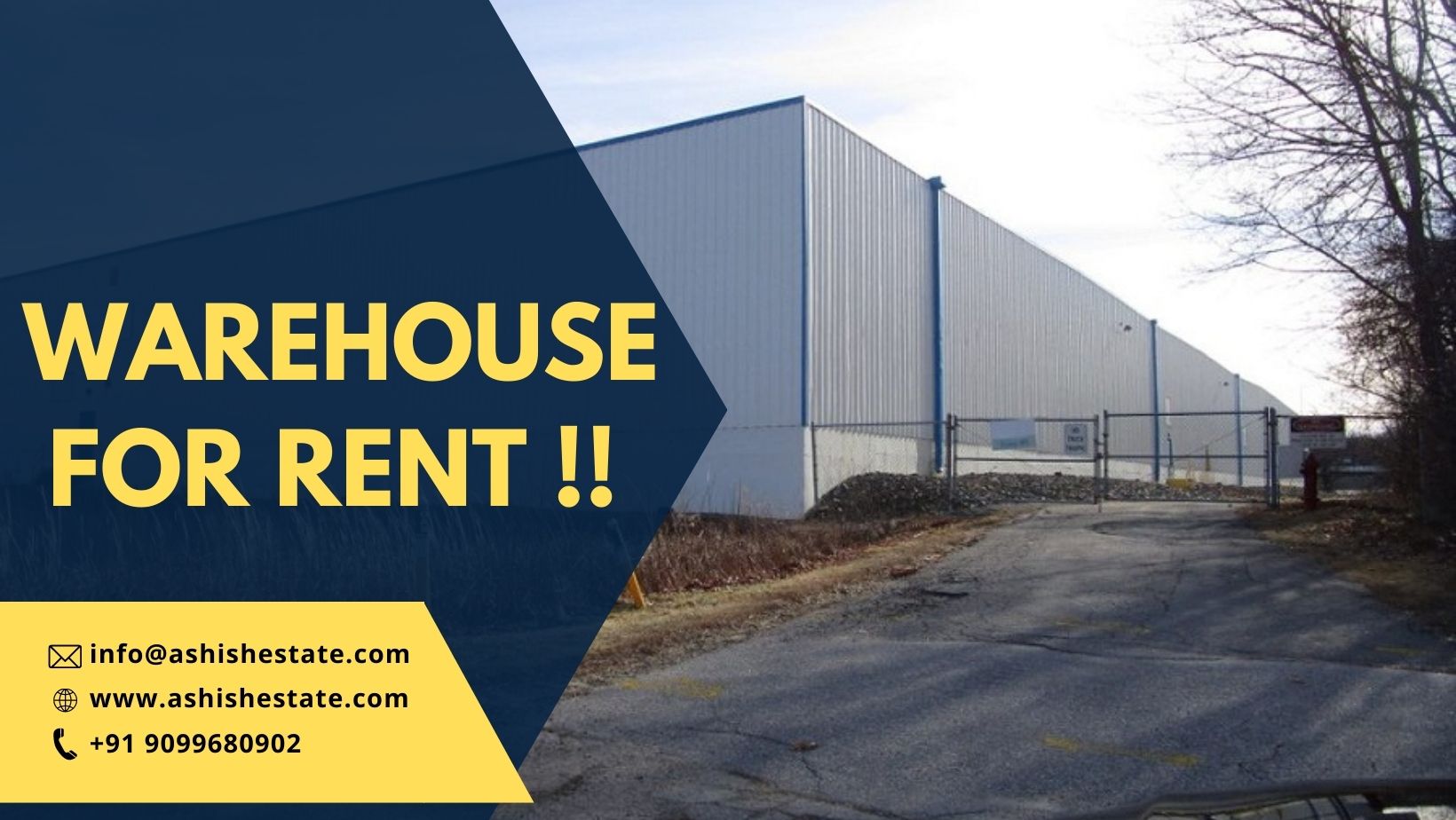 Looking for warehouse for lease in Kheda | Ashish Estate