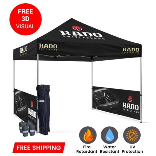 Personalized Custom Pop Up Tents Are Easy to Set Up | Starline Tents | USA 