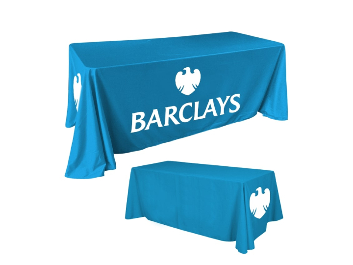 Custom Trade Show Table Covers | 24-Hour Turnaround