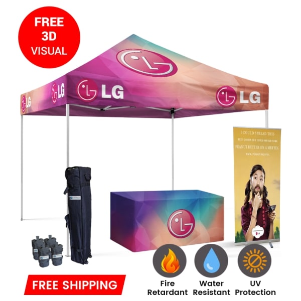 Logo Printed Custom Canopy Tent for Promoting Your Business | Georgia 
