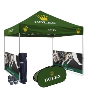 Customized Canopy With Dye Sublimation Printed 600D Fabric