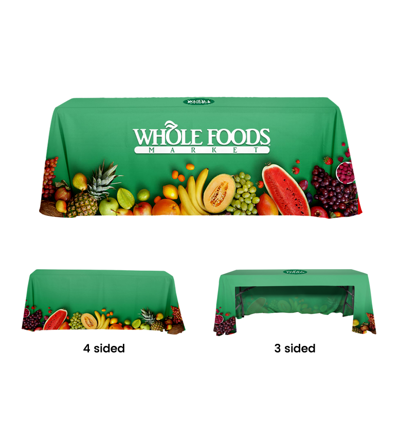 Trade Show Table Cover - Easy Set-Up + Customization
