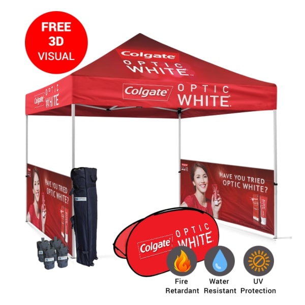Shop! 10x10 Custom Tent - The Unique Promotional Way 