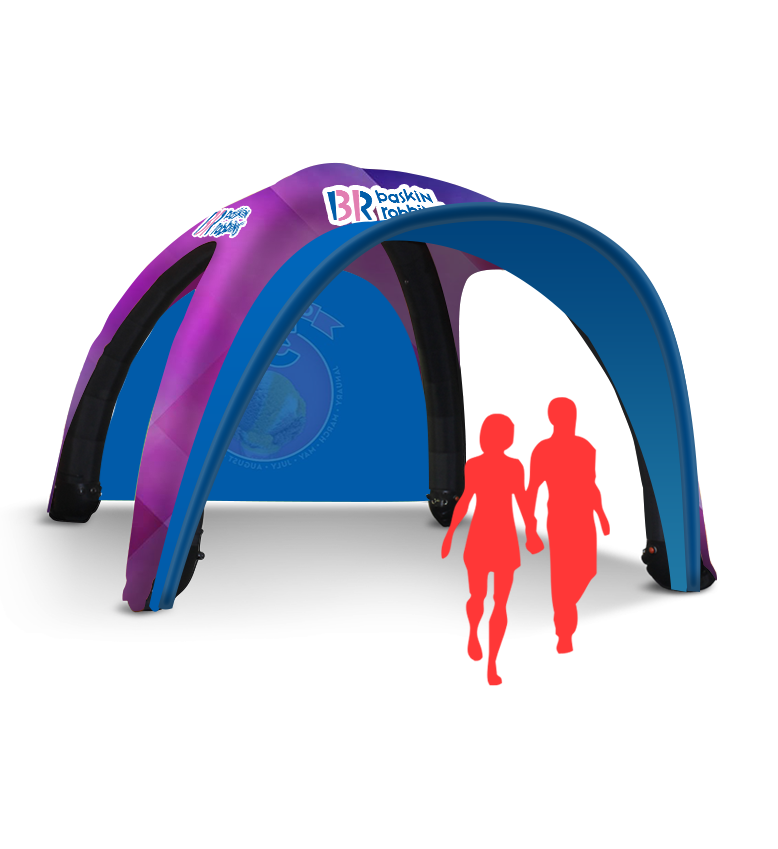 Outdoor inflatable dome tent For Varied Uses