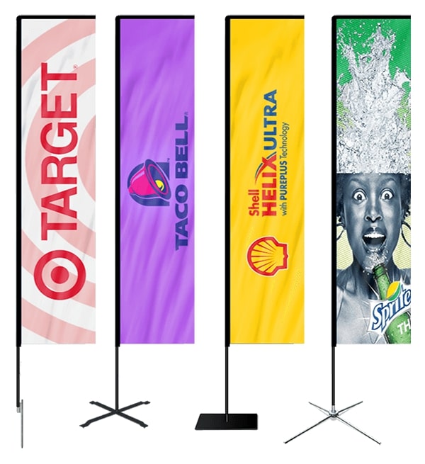 Increase Your Brand Visibility With Flag Banners At Starline Tents | Atlanta
