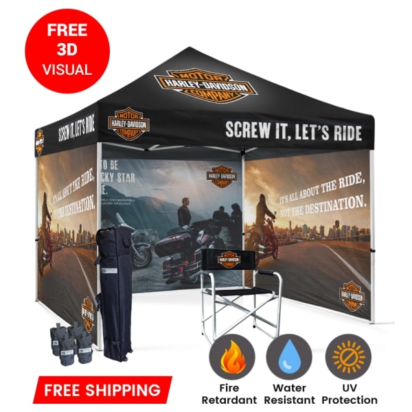 Our Custom Pop Up Tents  Will Help You Stand Out | Starline Tents | USA