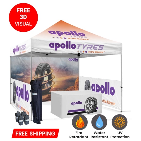 Large Custom Printed Tents and Structures - Starline Tents