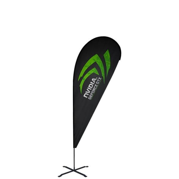 Custom Teardrop Feather Flags & Banners at Sale