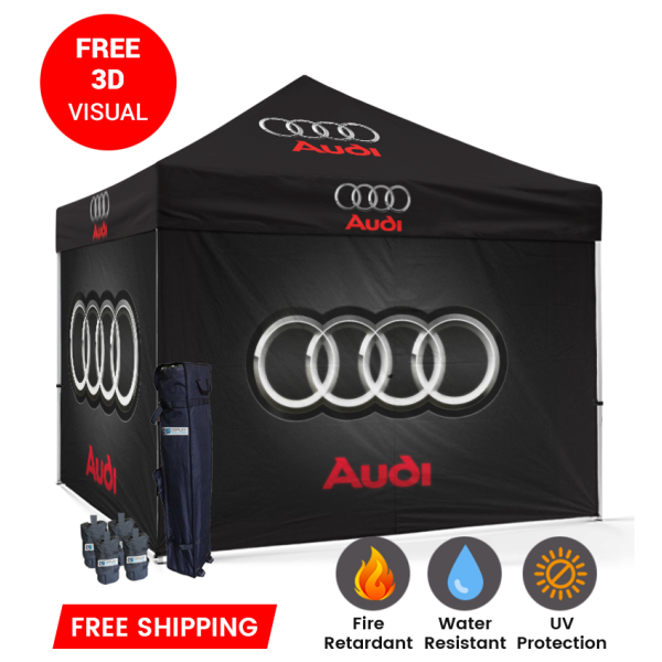 Four Sided Custom Printed Canopy In USA