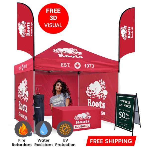 Custom Tents With Logo For Branding And Marketing Of Business