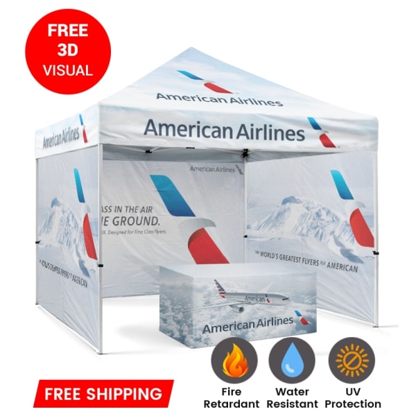 Buy! Your Brand’s Custom Tent With Logo For Trade Shows | GA | USA