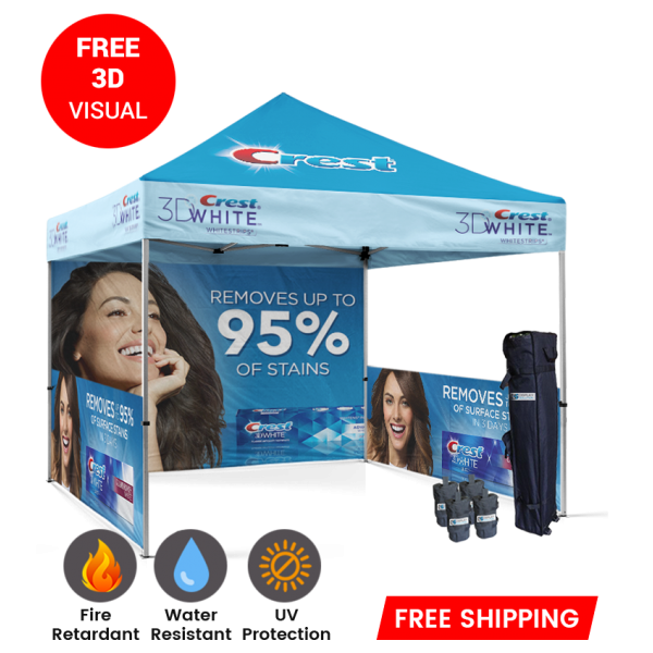 Custom 10x20 Tents | Full Color Printing - Starline Tents