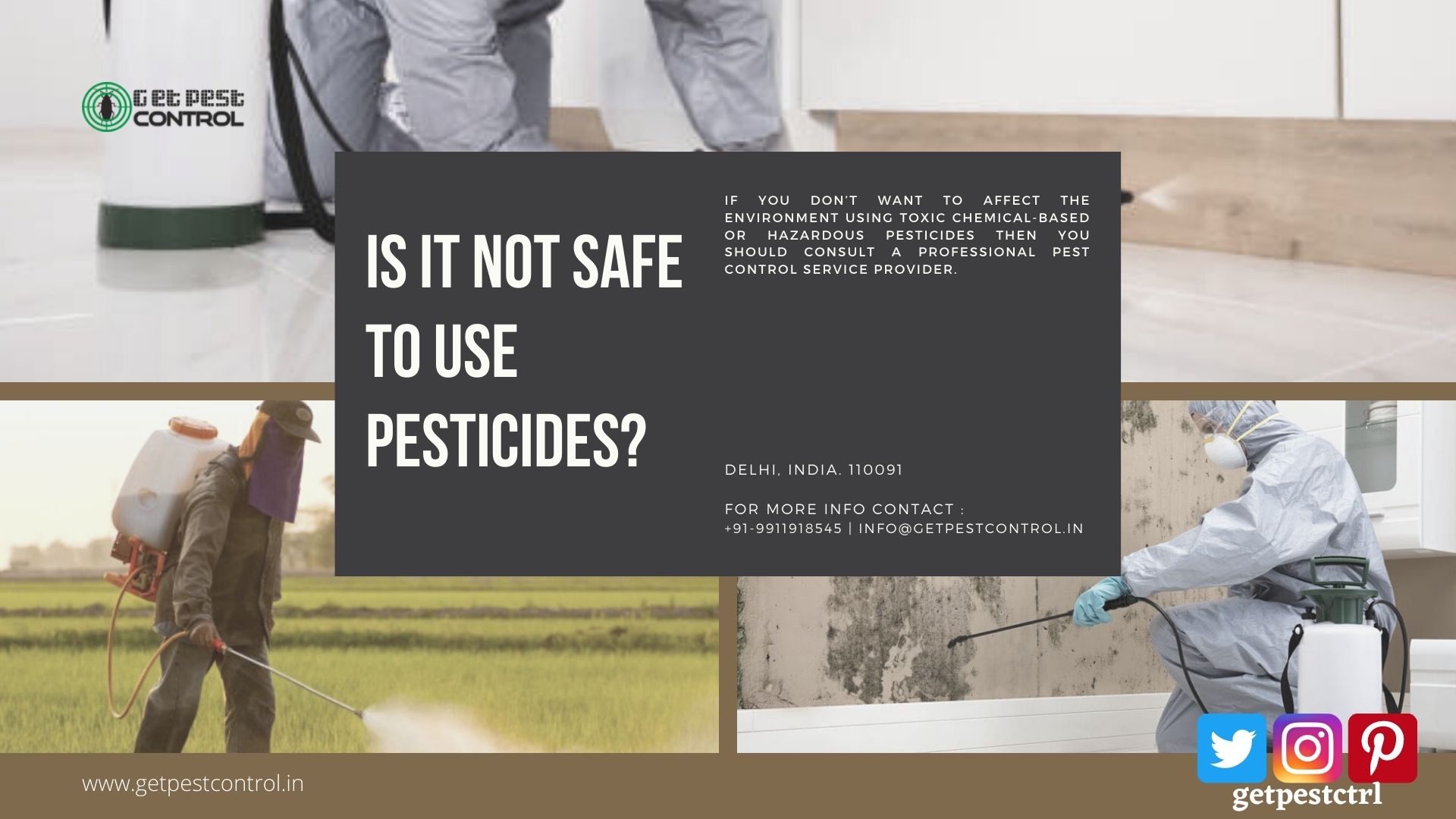 Is It Not Safe to Use Pesticides?
