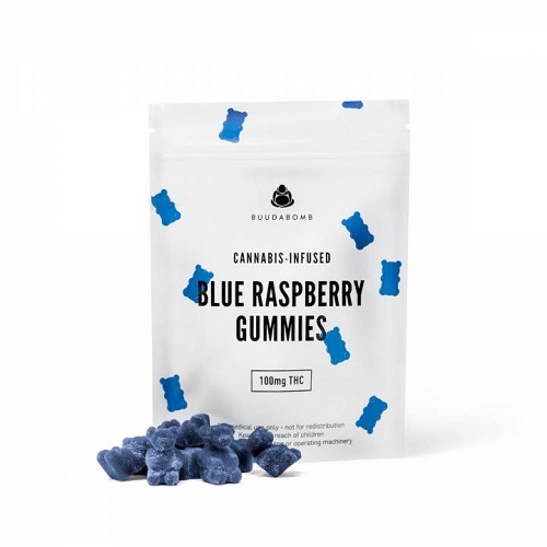Buudabomb – Blue Raspberry Gummies