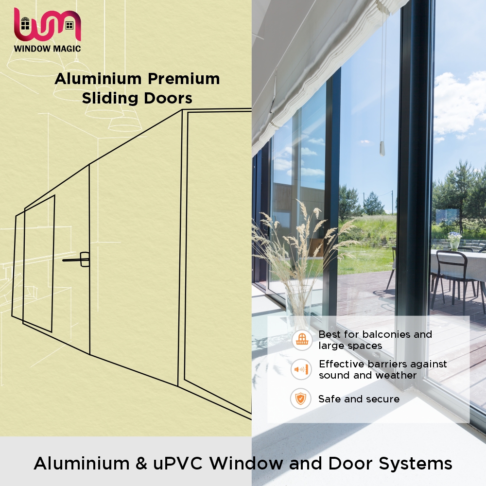 How Aluminium Sliding doors Improve Your Home aesthetic