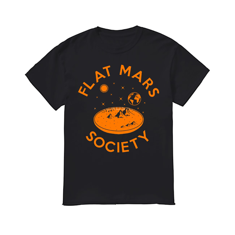 Flat Mars Society T Shirt