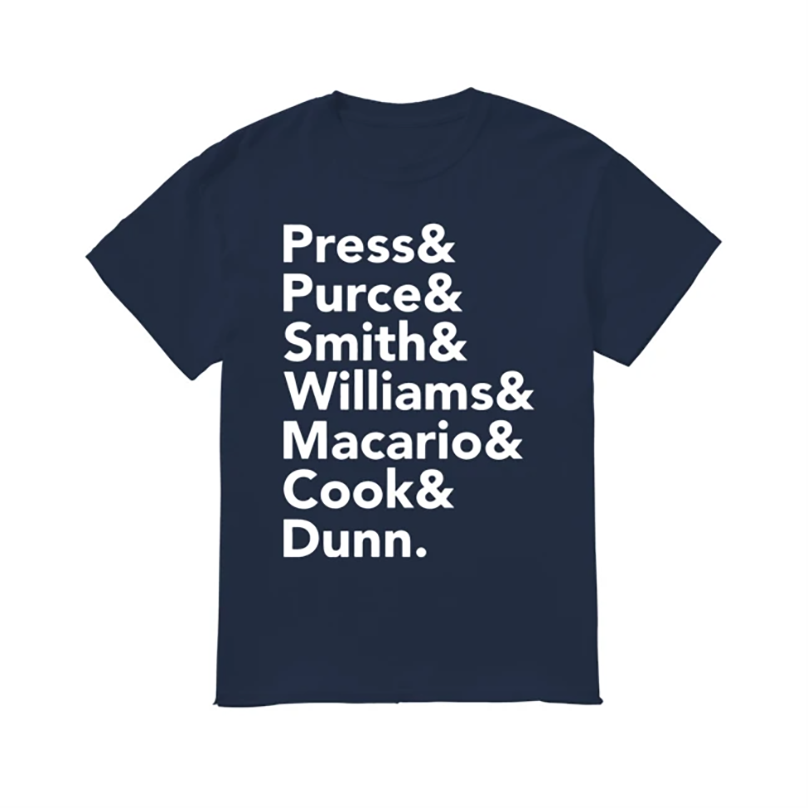 Press And Purse And Smith And Williams T Shirt