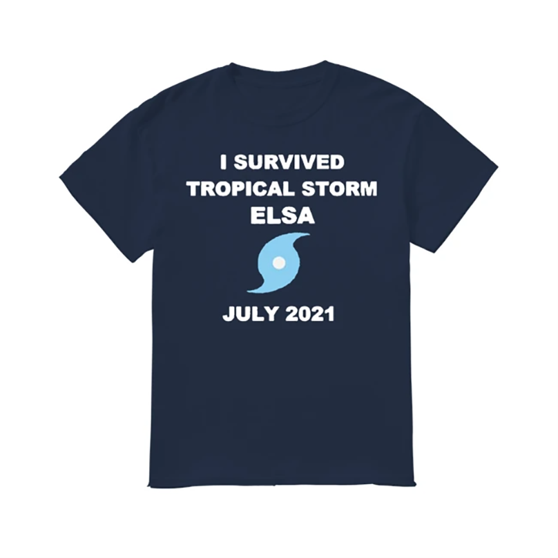 I Survived Hurricane Elsa July 2021 Essential Shirt