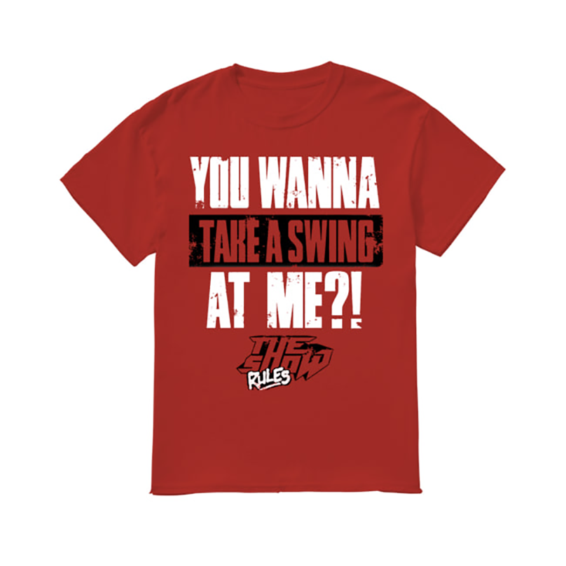 The show take a swing shirt