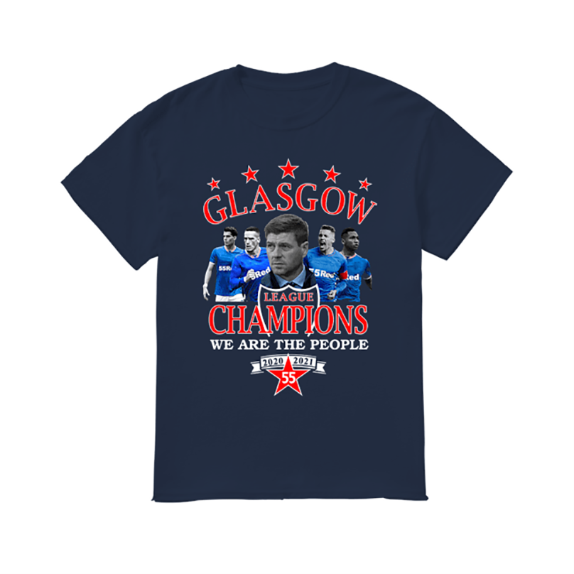 Rangers Champions t shirt