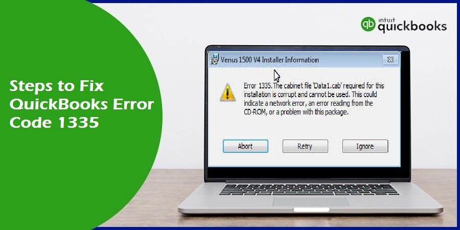 How to Fix QuickBooks Error Code 1335?