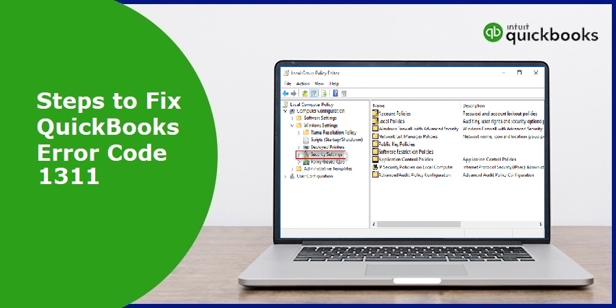 How to Resolve QuickBooks Error Code 1311?