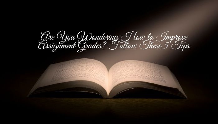 Are You Wondering How to Improve Assignment Grades? Follow These 5 Tips