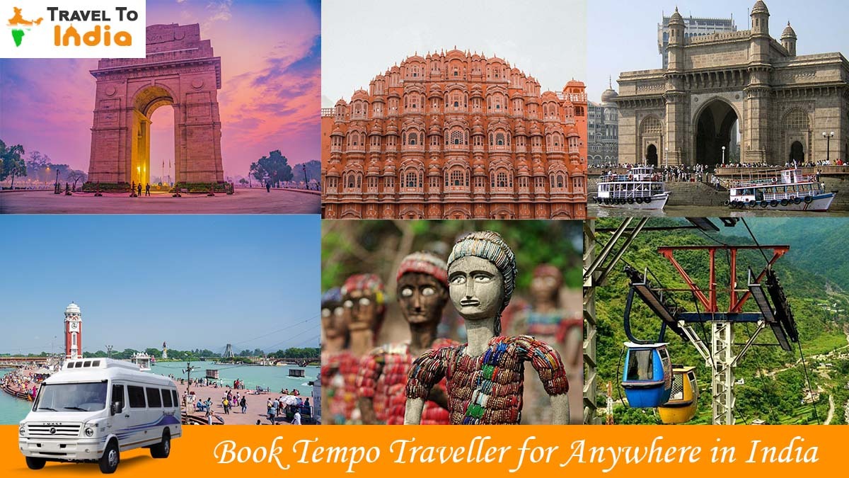Book Tempo Traveller for Anywhere in India