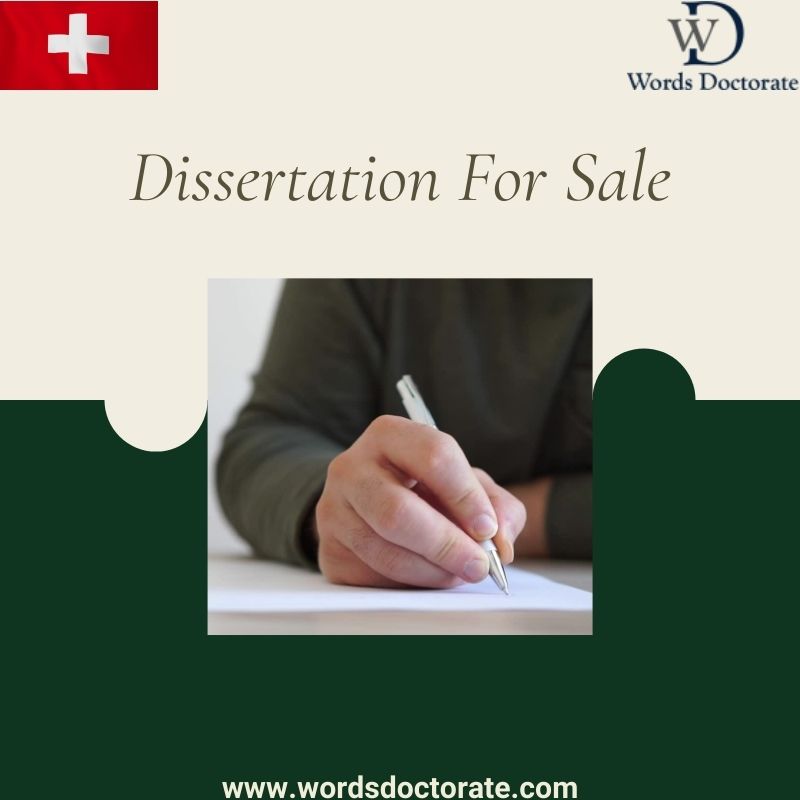 Dissertation For Sale @ Affordable Rates - Words Doctorate