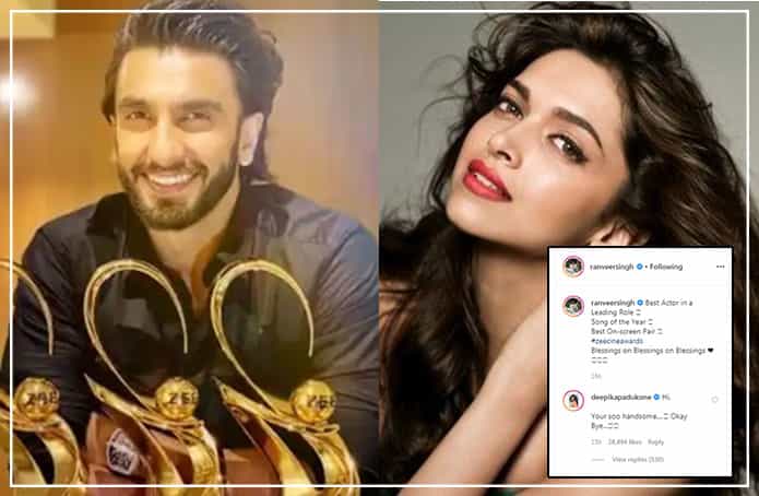 Ranveer singh shared a post on instagram