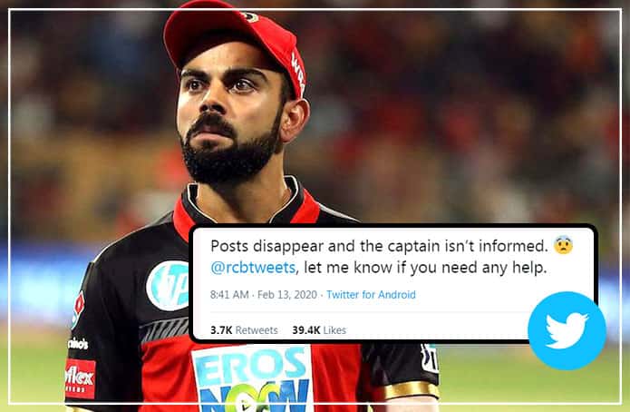 RCB did something strange on social media many indian cricketers including virat kohli are there