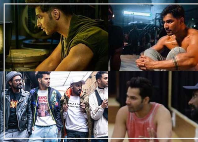 Varun Dhavan collapsing on sets of Street Dance 3D