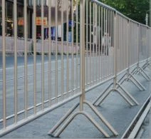 Heavy Duty Steel Interlocking Barricades  | Crowd Control Warehouse