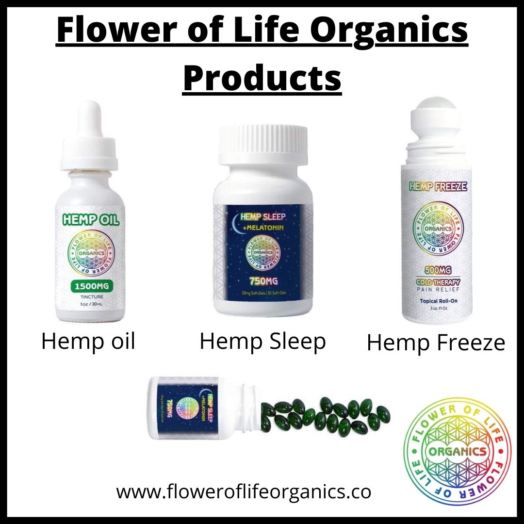 Flower of Life Organics Products
