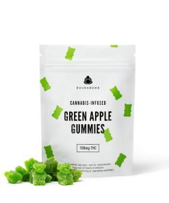 Buudabomb – Green Apple Gummies