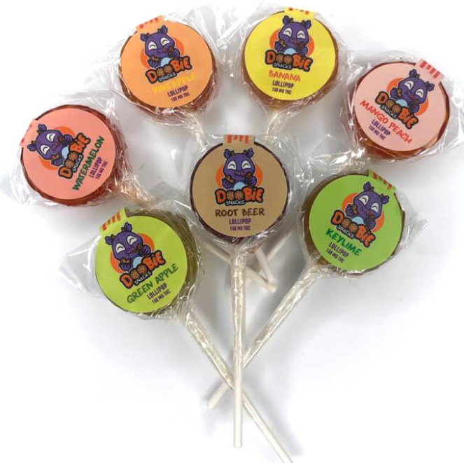 Doobie Snacks – Lollipop 150mg THC