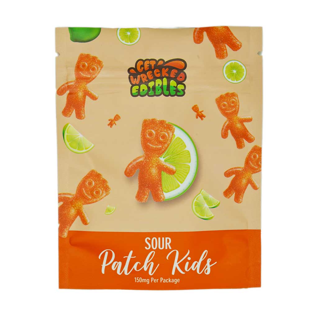 Get Wrecked Edibles – Sour Patch Kids 150mg THC