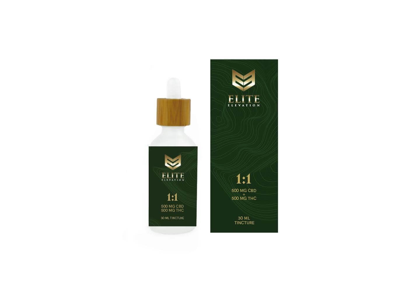 ELITE ELEVATION 1:1 CBD/THC TINCTURE